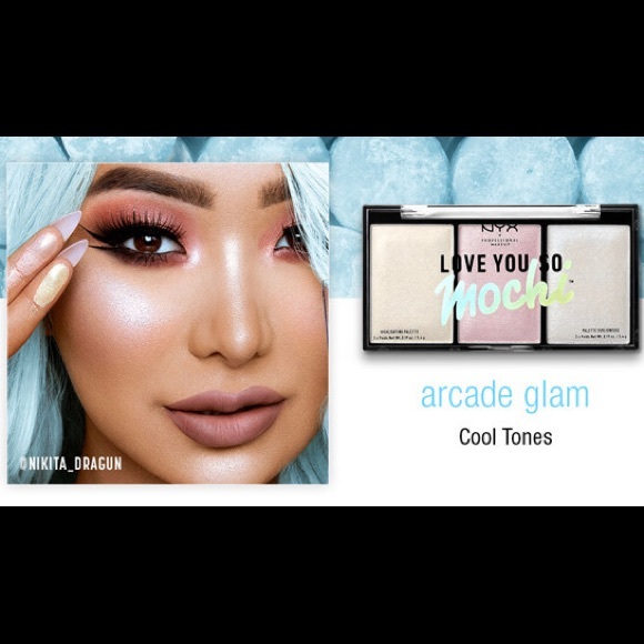 NYX Love You So Mochi Highlighting Palette | Face Highlighter Palette - Picture 3 of 5